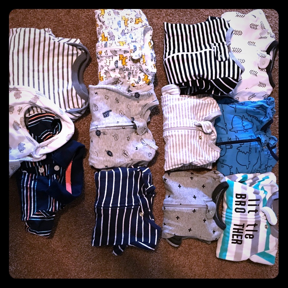 Newborn (0-3month) BOYS onesies